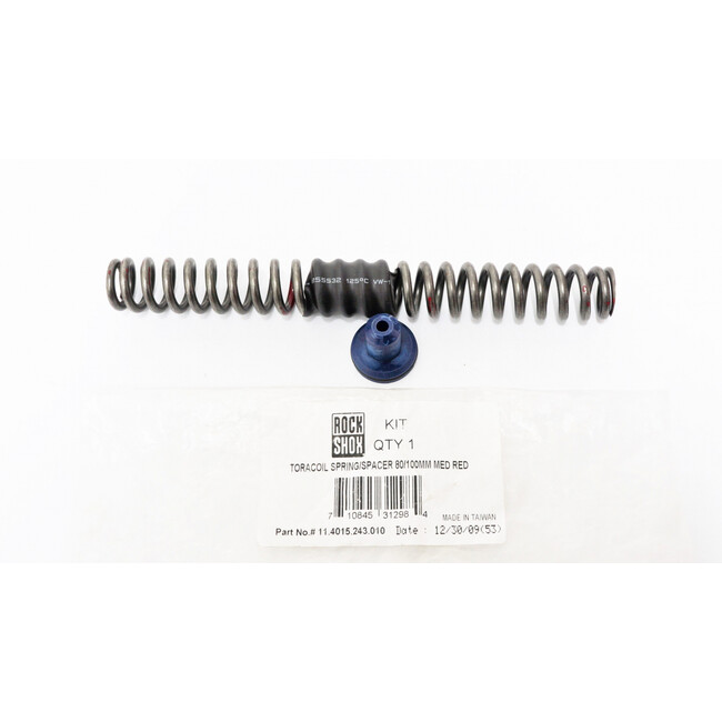 Toracoil Spring/Spacer - 80/100 Mm, Silver