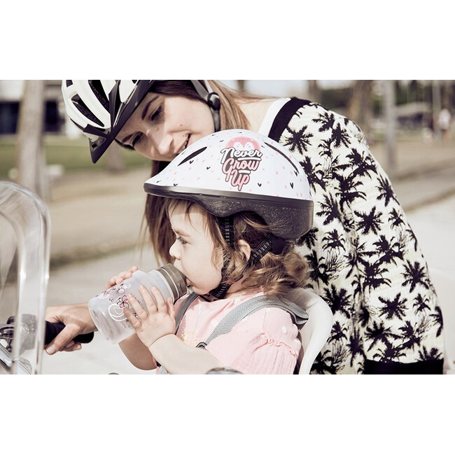 Casca Ciclism Copii Polisport Hoggy - 44-48 cm, XXS, Alb-Roz