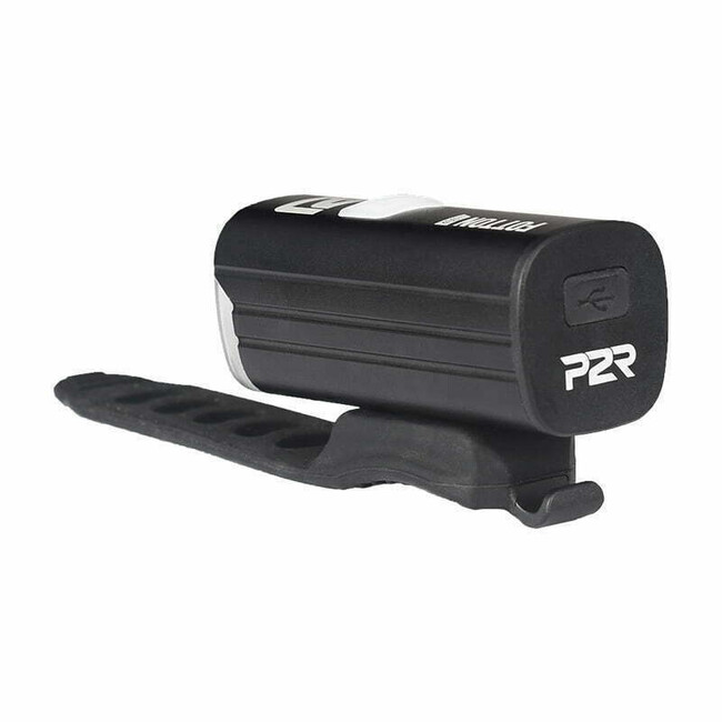 Far Fata Bicicleta P2R FOTTON 400 (USB) - Negru, 1200 mAh