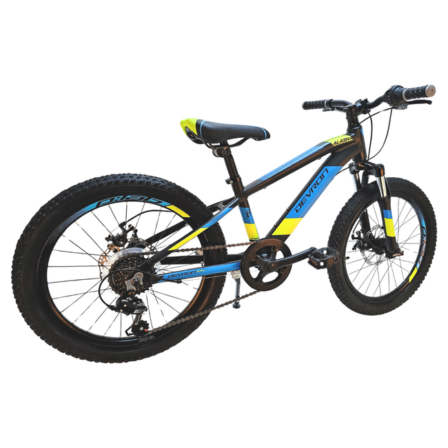 Bicicleta Copii Devron Alaska - 20 Inch, Negru-Albastru