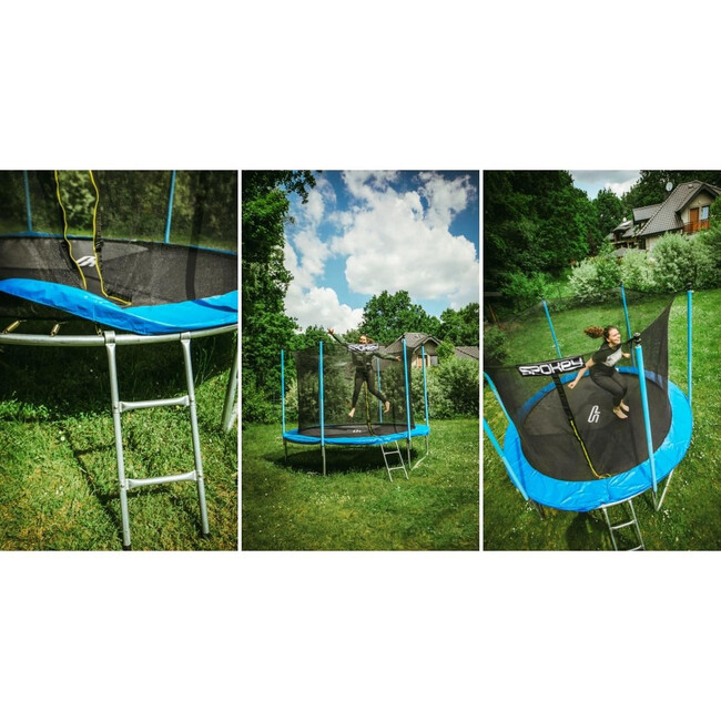 Trambulina Jumper Diametru 244 Cm - Negru-Albastru