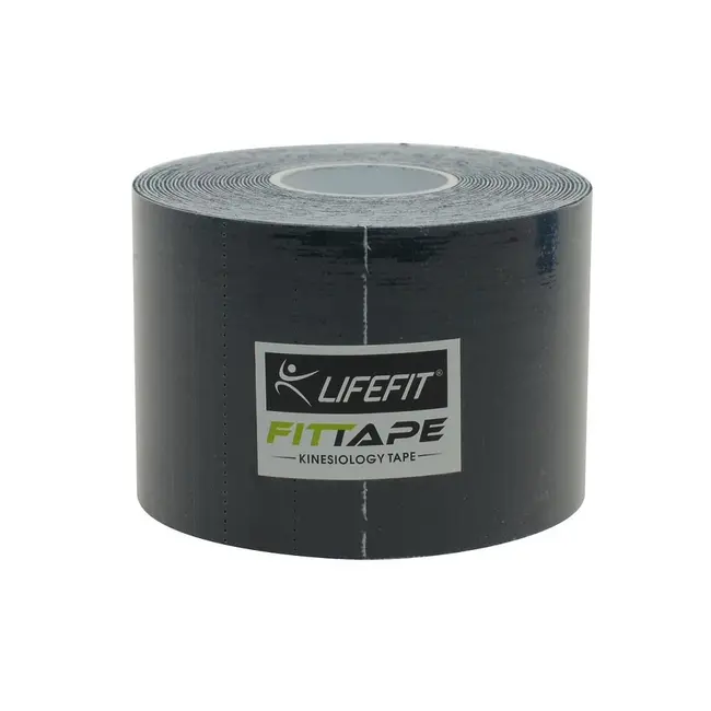 Banda Kinesio 5Cm X 5M, Negru