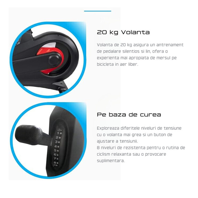 Bicicleta Fitness Spin Bike Profesionala Dhs 8938