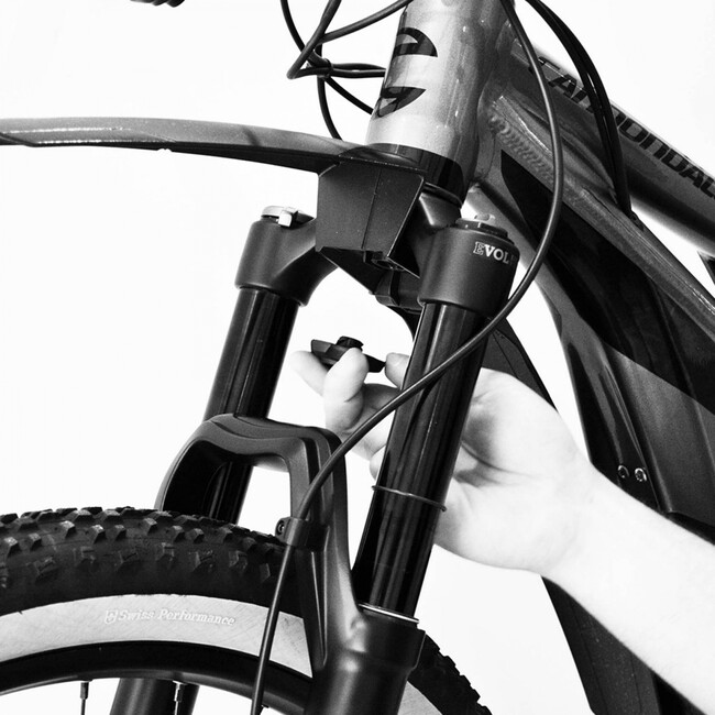 Aparatoare Noroi Fata Polisport Mud Pro - 26-29 Inch, Negru