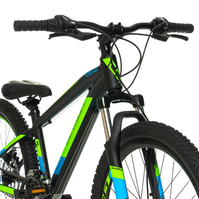 Bicicleta Copii Devron Alaska - 24 Inch, Negru-Verde