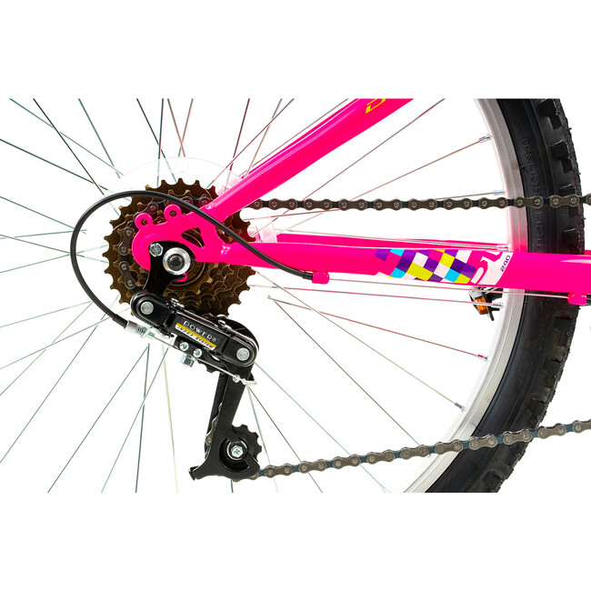 Bicicleta Copii DHS Plasma - 24 Inch, Roz
