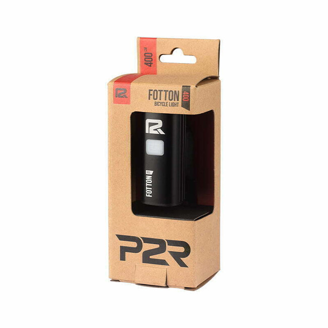 Far Fata Bicicleta P2R FOTTON 400 (USB) - Negru, 1200 mAh