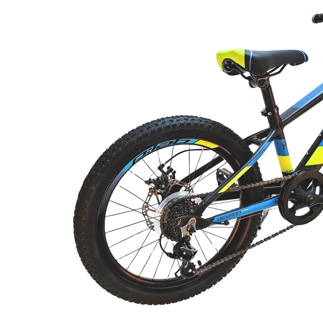 Bicicleta Copii Devron Alaska - 20 Inch, Negru-Albastru