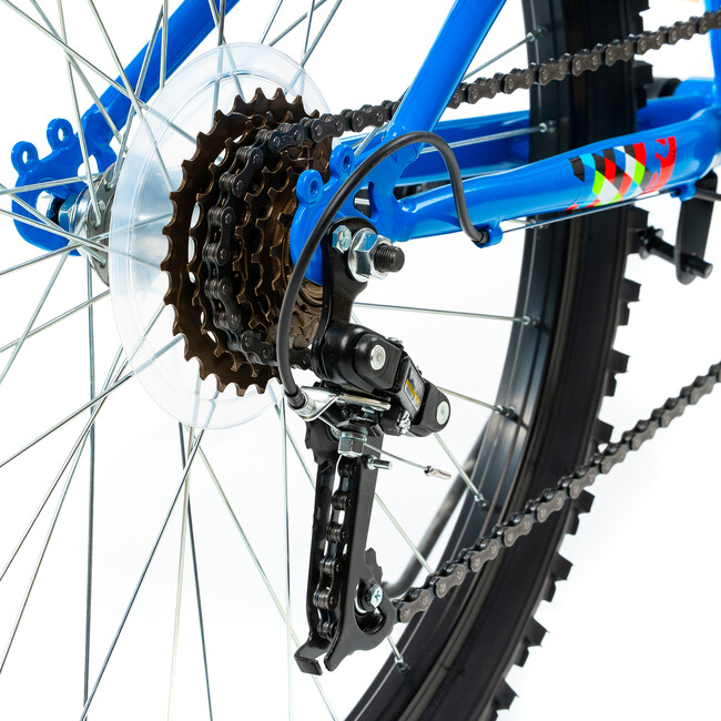 Bicicleta Copii DHS Plasma - 24 Inch, Albastru