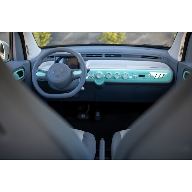 Masina electrica Aigo M1 urbana - autonomie 180 km, 4 locuri, permis B1, Albastru